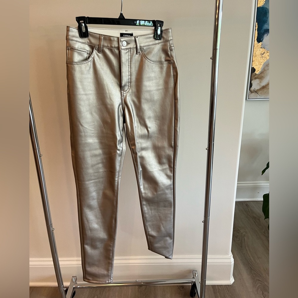Metallic pant